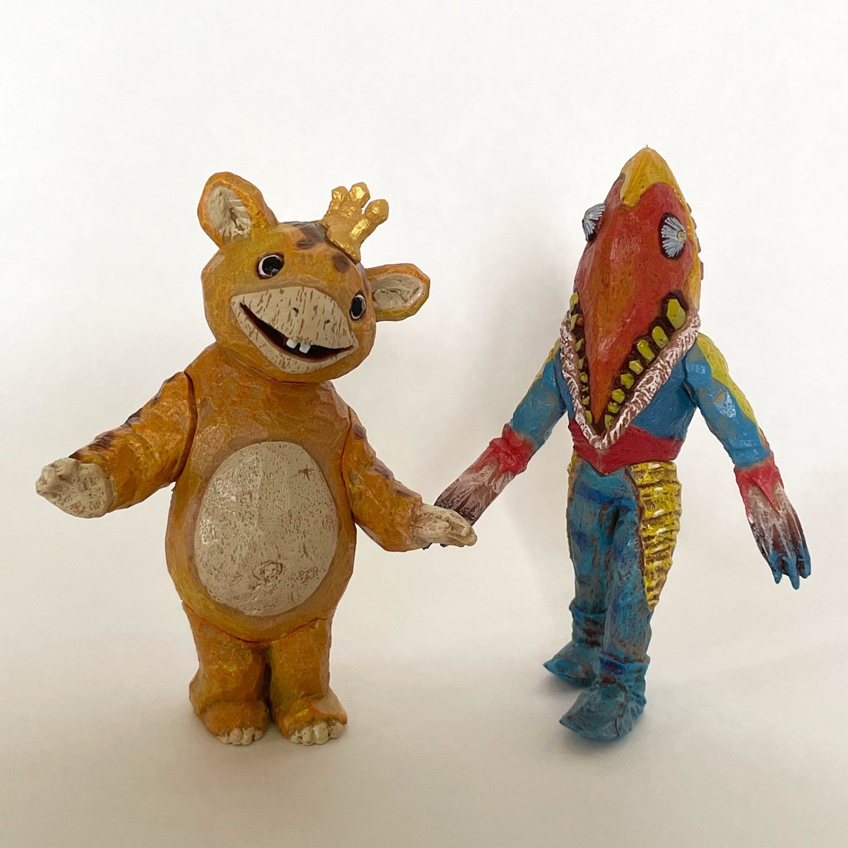 treenutsbear's tweet photo. はしもとみおさんのウルトラ怪獣掘ってみた3弾の1番欲しかったブースカと2番目に欲しかったメトロン星人が1発で出た！！
嬉しい♪ https://t.co/4vKAJW0Rjk