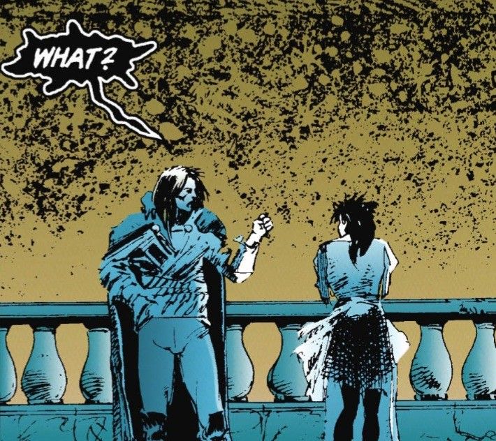 vertigoslove's tweet photo. dream of the endless &amp; death of the endless in the sandman #21 https://t.co/7PyRs0mTzz
