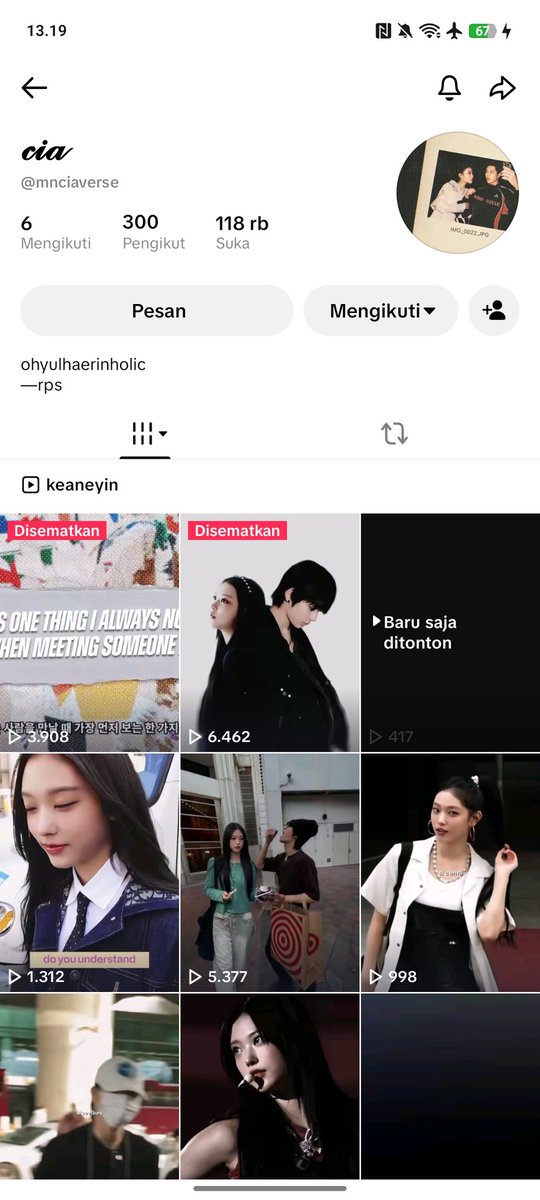justcherryin's tweet photo. gue mulai teracuni #ohyangi gara² akun merekaaa🫰🫰🫰 thanks yeahh lovyuhh gusy😘 https://t.co/4nnrRH9oIe