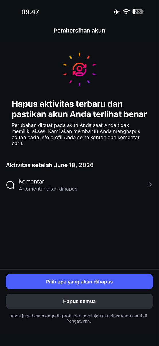 axxbarr's tweet photo. anj ig gua di report sampe ke lock grgr komen gini 😭 https://t.co/FKB7KYG5Gt