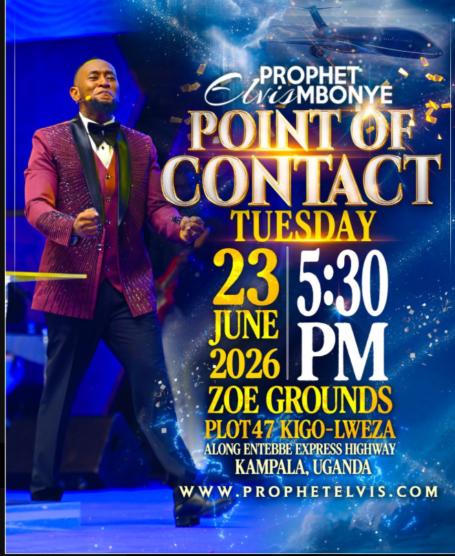 AnnShineMubeezi's tweet photo. There is no situation that the point of contact glory can not handle.
Please don't miss.

#ProphetElvisMbonye https://t.co/PxQPhEknUf