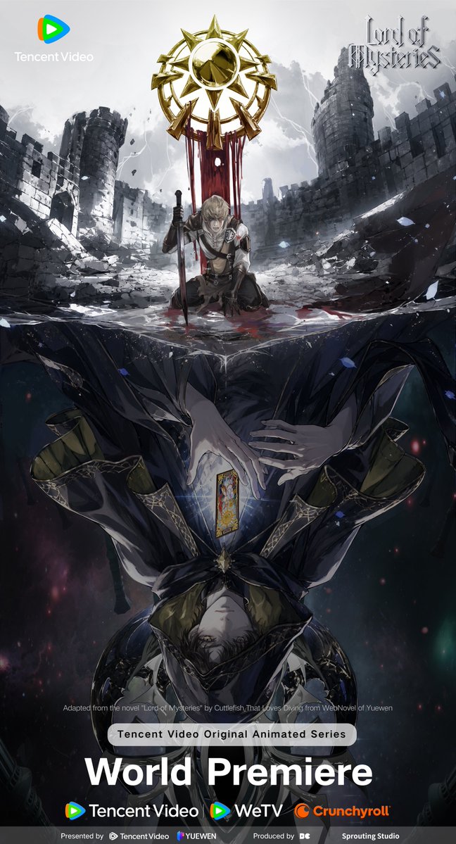 AnimeTokki's tweet photo. 'Lord of Mysteries' Special Episode 01 "City of Silver" debuts with 9.6/10 on iMDb. https://t.co/glNJ1K5bYY