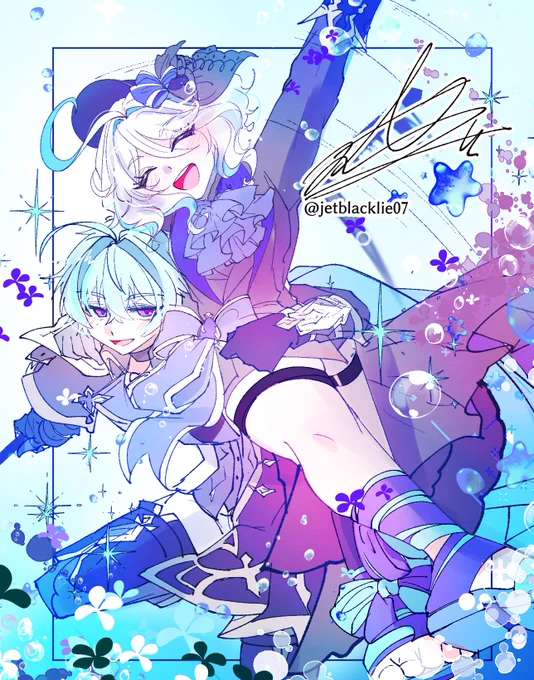 #繋がらなくていいから俺のローエンを見てくれ 最近楽しくてずっと描いてるφ(..)カキカキ