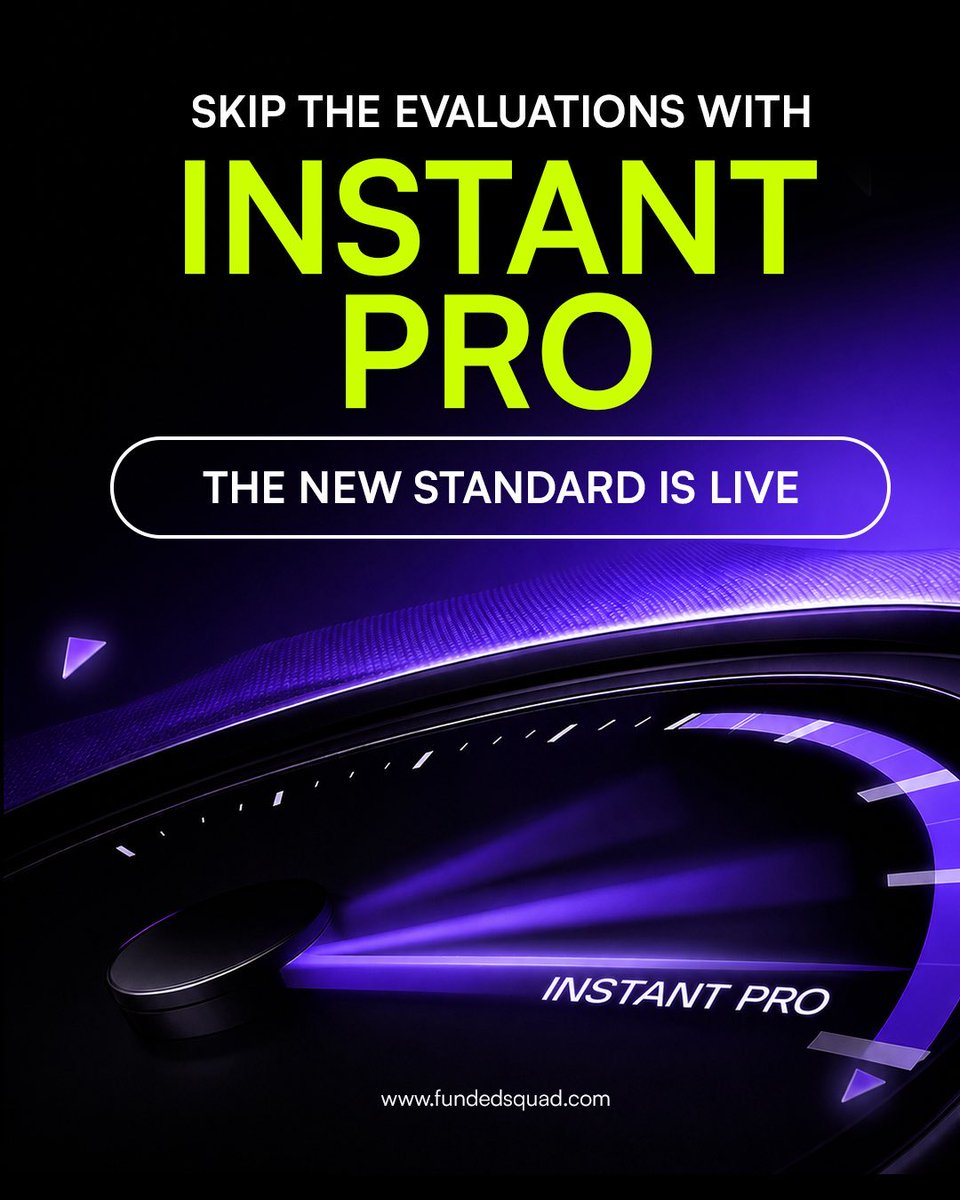 fundedsquad's tweet photo. 🚀 INSTANT PRO IS LIVE — nothing in the industry compares.

🔥 Static 6% drawdown
🔥 Zero consistency rules
🔥 Rewards every 5 days
🔥 Instant access + EAs allowed

☀️ Summer BOGO — EXTENDED till June 30 

🔥 35% OFF Instant | 50% OFF Evaluation

🔥 BUY 1 GET 2 FREE on $25K+

🎟️ Code: B1G2
💚 https://t.co/irT2rFCYWo ⚡