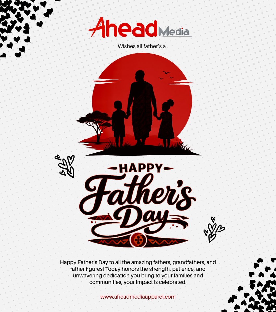 aheadmediagh's tweet photo. Happy father’s day to all father figures❤️💙
Thank you for holding us down🫡 https://t.co/An4LQe9VEW