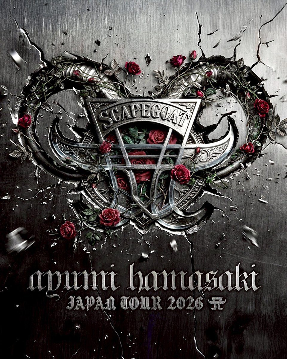 浜崎あゆみ ＼ 「ayumi hamasaki JAPAN TOUR 2026 -Scapegoat