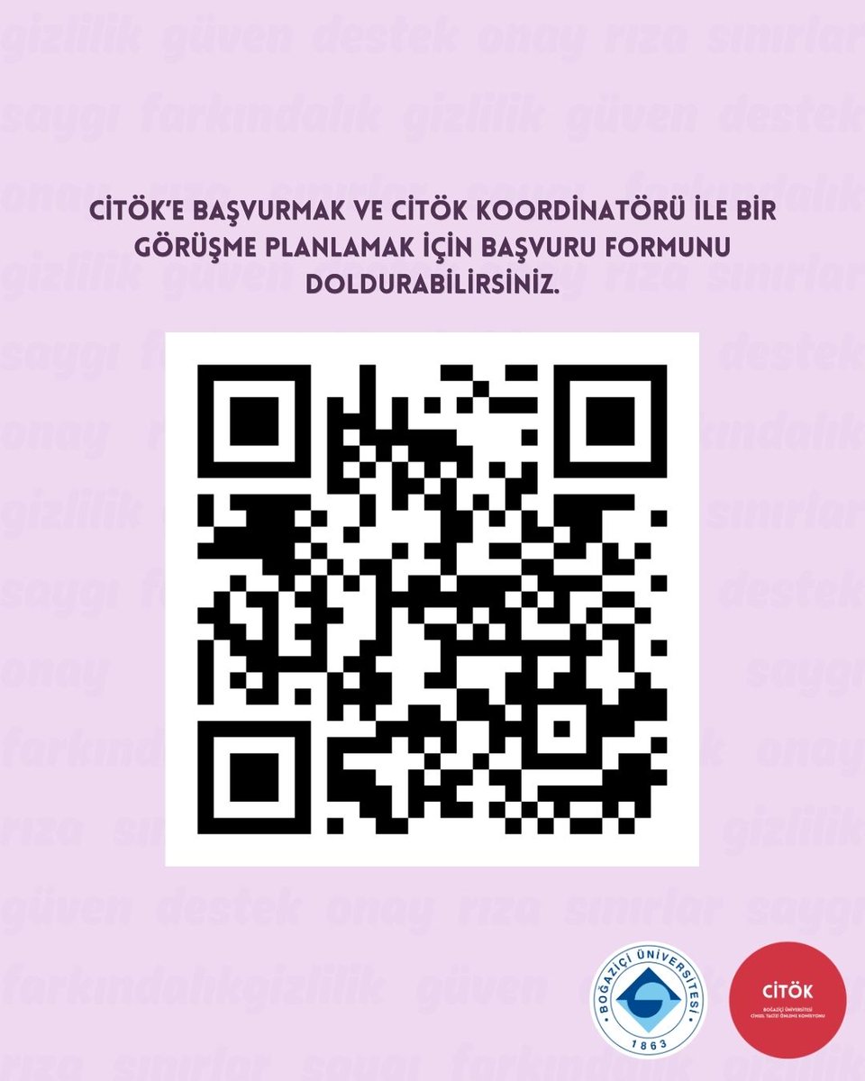 bucitok's tweet photo. Cinsel Tacizi Önleme Koordinatörlüğü, Güney Kampüs'te Mediko Sosyal Binası'nda yer almaktadır. 
"CİTÖK" yazan tabelaları takip ederek ofisimize ulaşabilirsiniz.
CİTÖK'e başvurmak ve CİTÖK Koordinatörü ile bir görüşme planlamak için başvuru formunu doldurabilirsiniz.
#boun #citok https://t.co/HzPfWGDzCh
