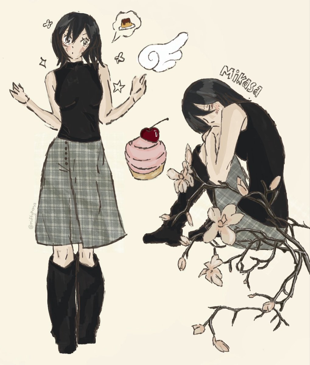 mikappucino's tweet photo. mikasaaaaa https://t.co/UOozqrMUng