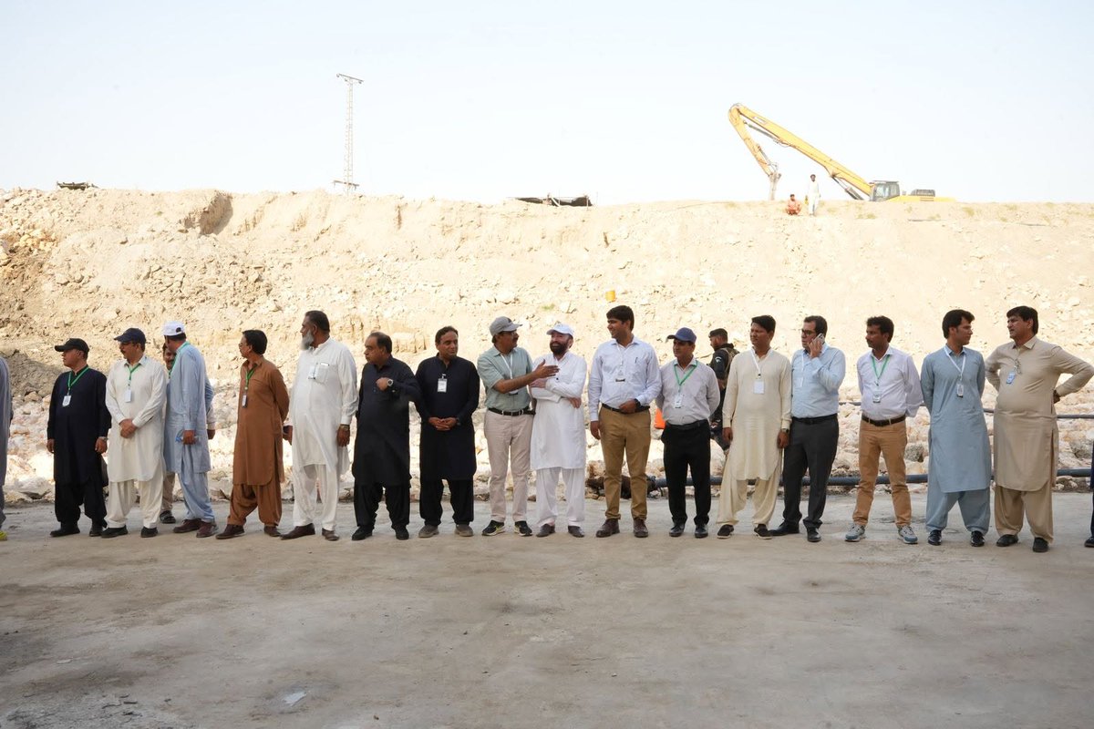 PCMUSWAT's tweet photo. On 14 June 2026, 
Hon. CM Sindh, accompanied by Minister for Irrigation &amp; P&amp;D, MNA, Speaker Sindh Assembly, and Minister Local Government, visited the Sukkur Barrage Rehabilitation &amp; Modernization work, which is running under the Sindh Barrages Improvement Project. 

#PCMU #sindh https://t.co/hU0PszJYvY