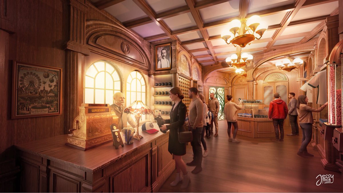 TP_Science's tweet photo. Nigloland will open Supersonic in 2027, a Mack Rides Stryker Shuttle Coaster featuring 3 launches, 3 inversions, a turntable, and 2 absolutely stunning trains. https://t.co/58WEfdulUo