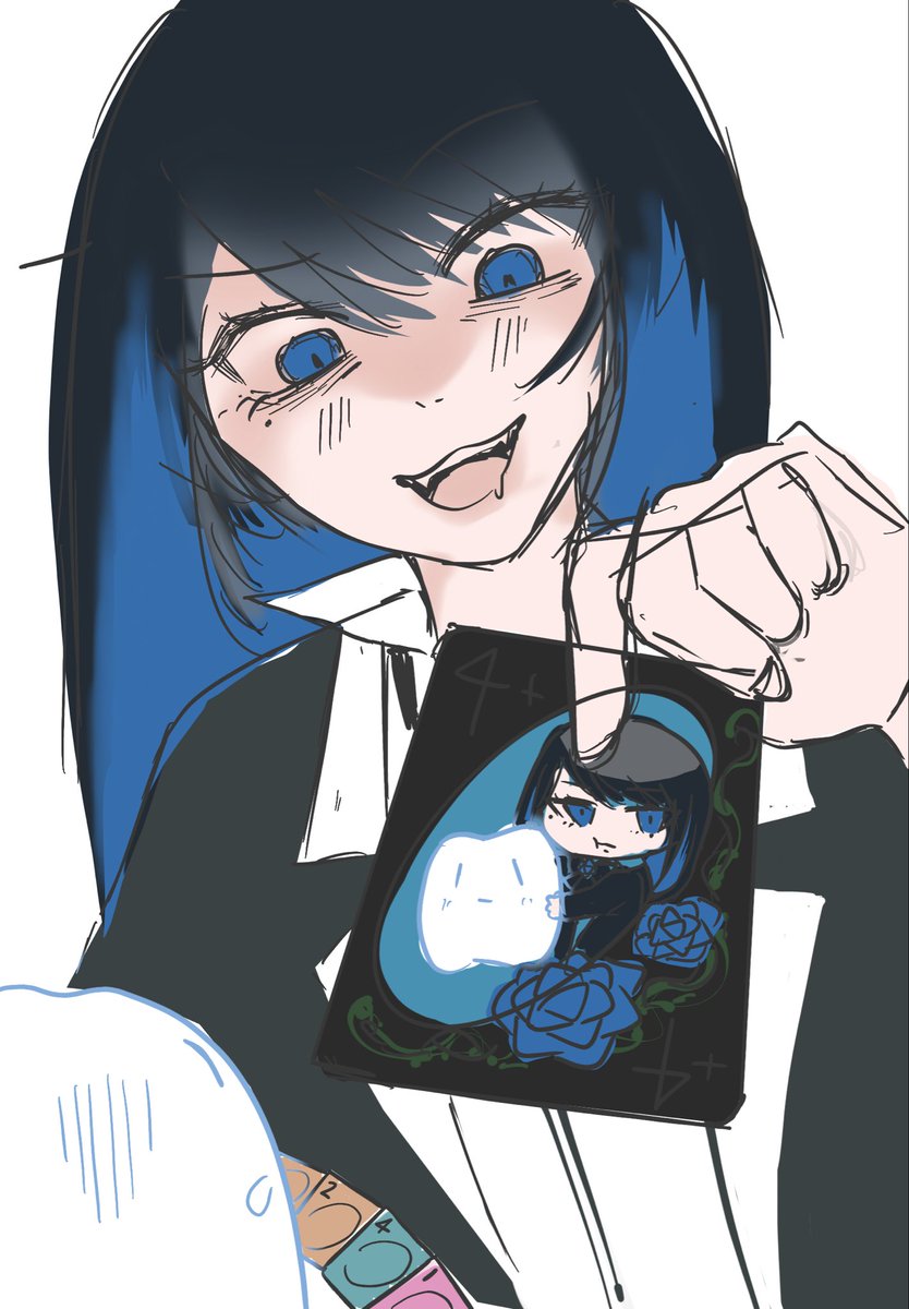 _iirohaa's tweet photo. UNOを遊ぶ！#Adoart #Ado [スケッチ] https://t.co/BoFjzBzafE