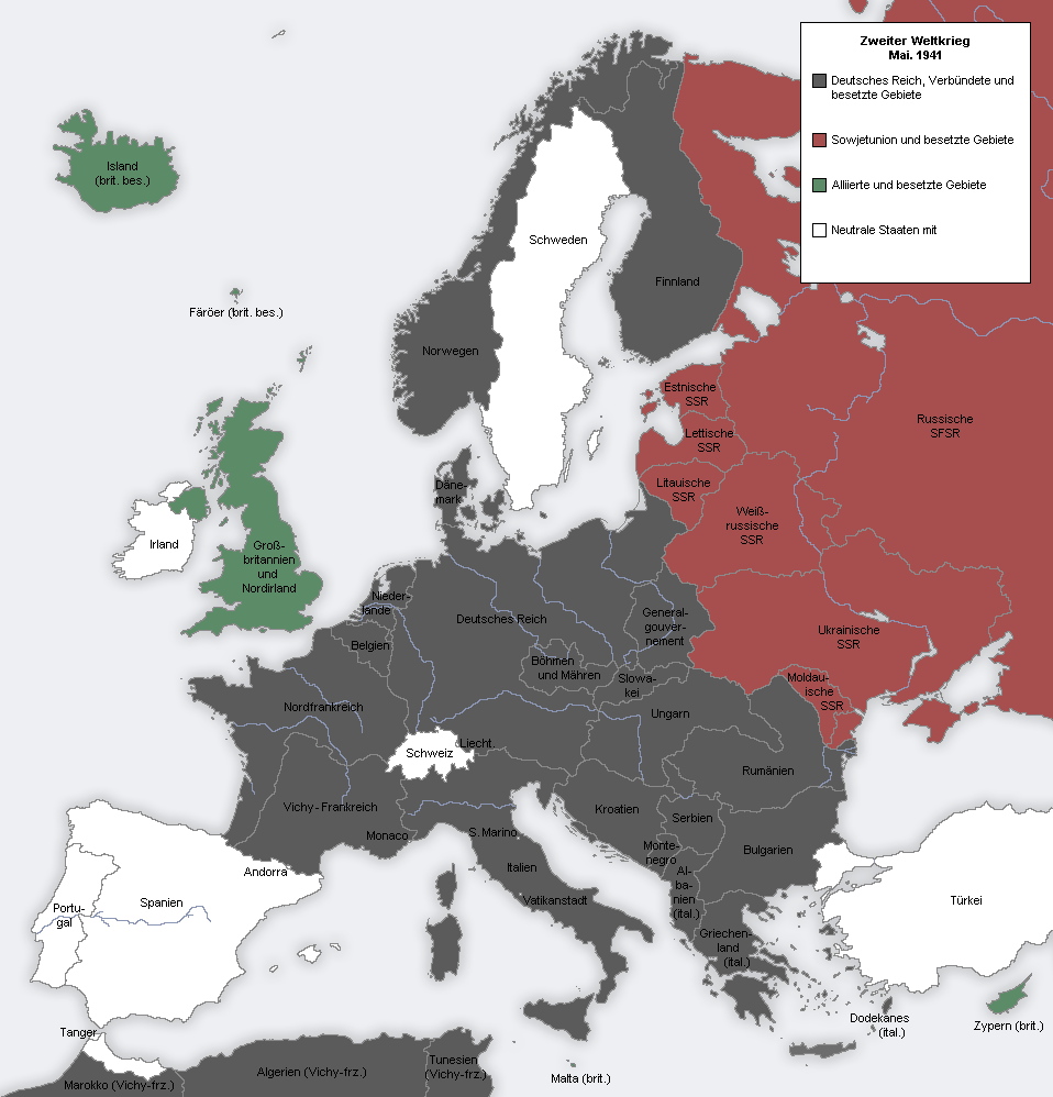 clashreport's tweet photo. 85 years ago today, on 22 June 1941, Germany launched Operation Barbarossa, the invasion of the Soviet Union.

The attack opened the Eastern Front, bringing millions of soldiers into what would become the largest and deadliest theater of World War II.

German planners expected a swift victory. Instead, the campaign evolved into a prolonged war of attrition that ultimately ended in the destruction of the Third Reich.

Map: Europe before Operation Barbarossa