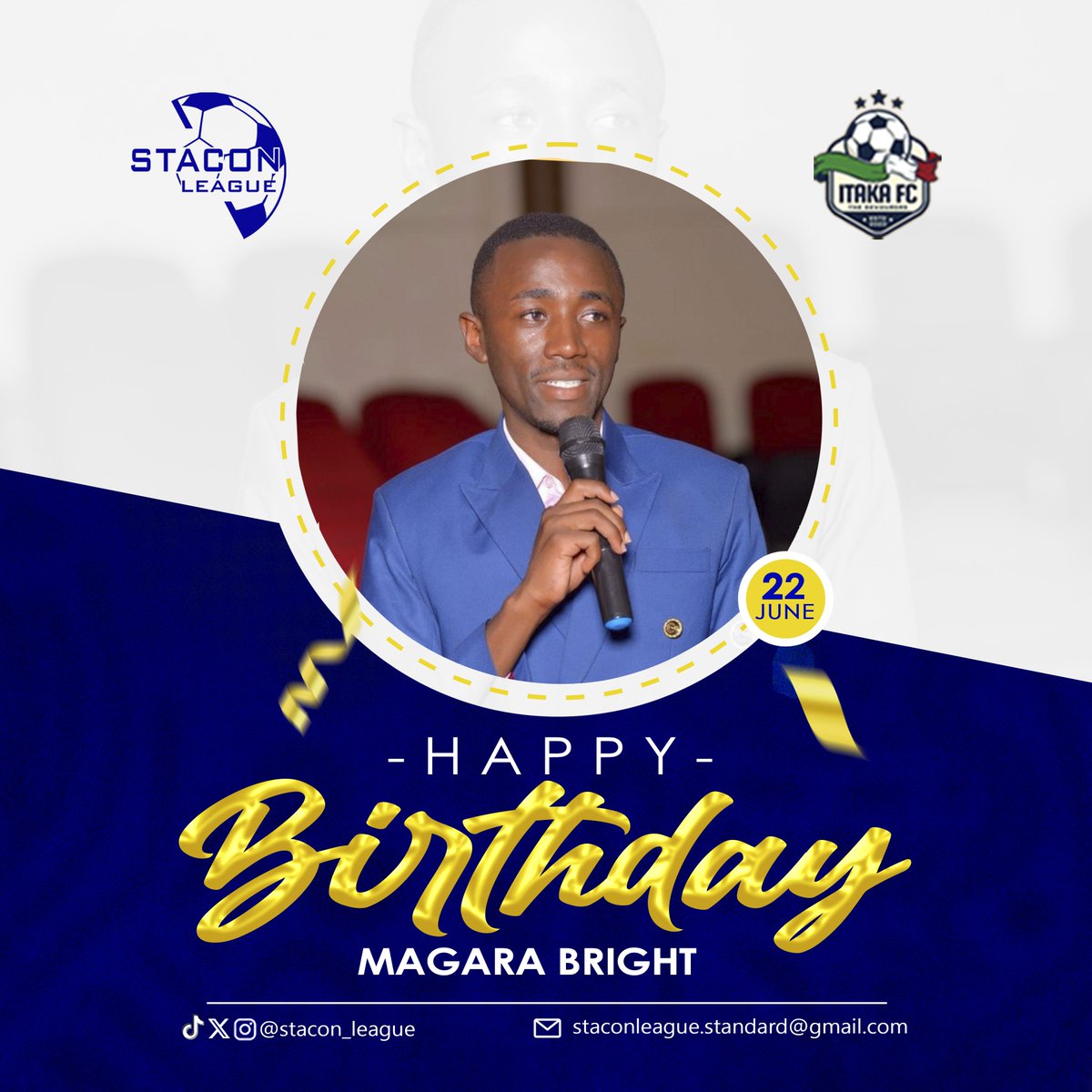 itaka_fc's tweet photo. Happy add up comrade 🎂🤝
 @BrightMagara l #itakafc https://t.co/xXrPHnWWaf