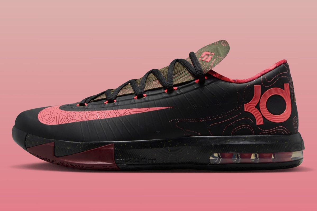 SoleRetriever's tweet photo. OFFICIAL LOOK: Nike KD 6 “Meteorology” ☀️💨🌧️ @KDTrey5 

🗓️ July 3rd
📝 IM4409-001
💵 $135 https://t.co/CuSi2YWpk4