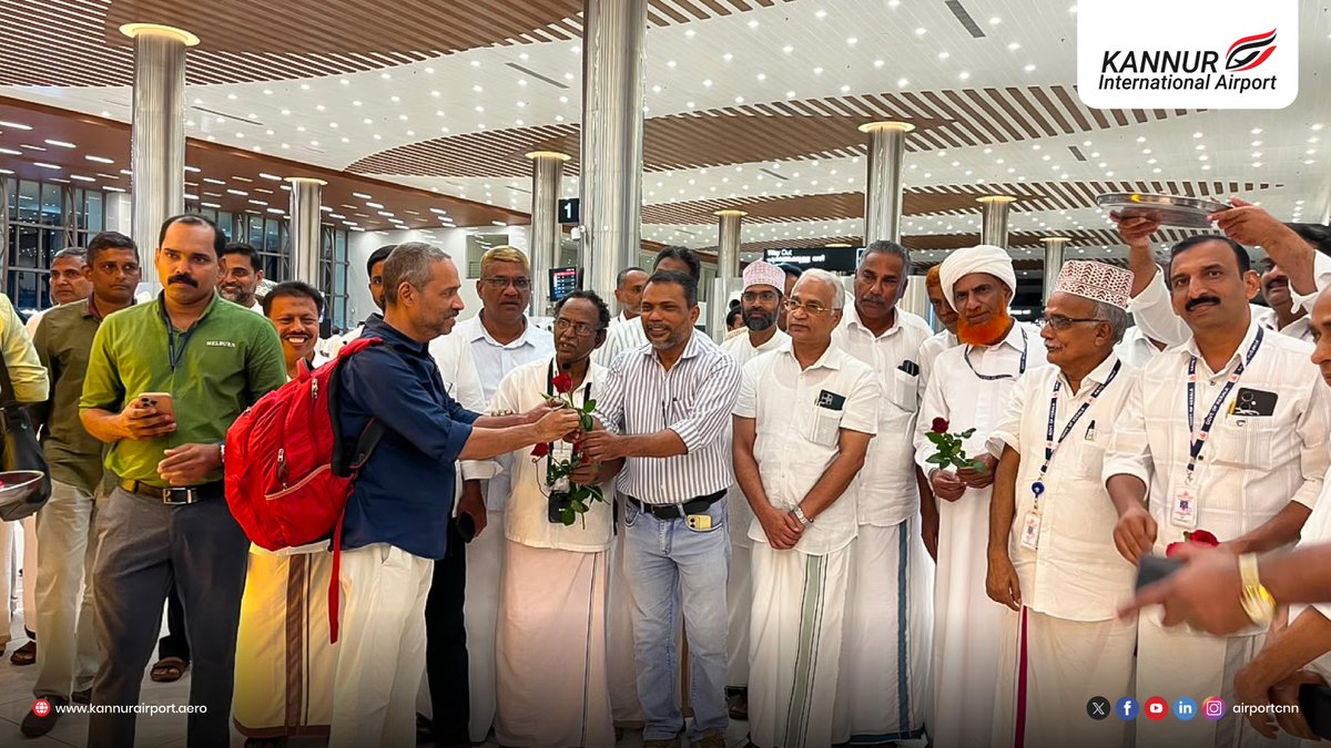 airportCNN's tweet photo. A journey of faith deserves a heartfelt welcome.
Kannur International Airport proudly facilitated the arrival of Hajj pilgrims, ensuring a smooth transition from pilgrimage to homecoming.
#kannurinternationalairport #Hajj2026 #KannurAirport #KIAL #FaithAndService https://t.co/WfSYFbNL8z