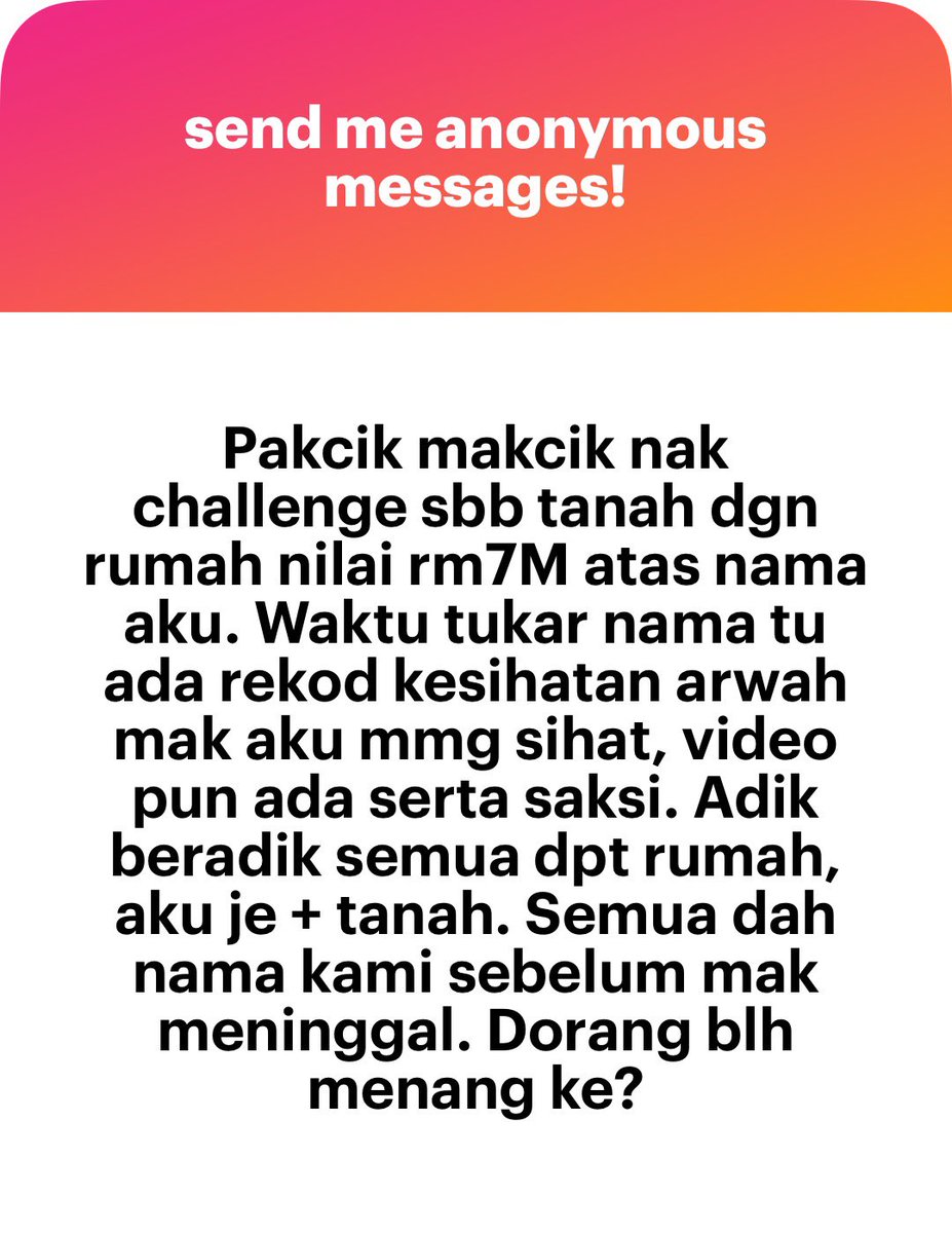 meinmokhtar's tweet photo. Ang cari lawyer juga anon https://t.co/apPgQuSY6a