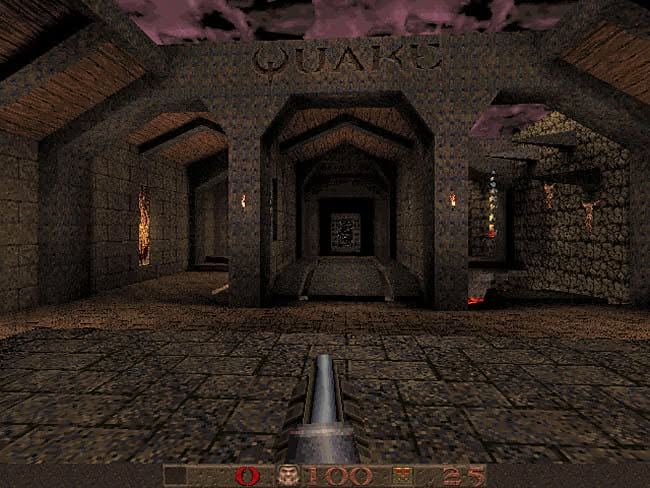 Mupin_It's tweet photo. Per la serie "splendidi trentenni", Oggi, 30 anni fa, la @idSoftware rilasciava il gioco 3d in prima persona più innovativo di sempre.
Si giocava in multiplayer in rete, senza acceleratori 3d dedicati. Ed era possibile creare mondi virtuali personalizzati.
Buon compleanno #Quake. https://t.co/fqXm1f6ahr