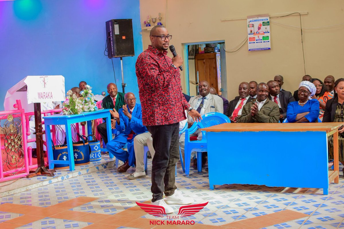 mararo's tweet photo. I wound up my Sunday in fellowship with the faithful at AIPCA Kimahuri Church, Kieni.

I am grateful to the clergy and congregation for their warm welcome and for the special prayers which strengthen our resolve and pave the path for our journey ahead.

May God bless you all. https://t.co/A9QqIunx9o