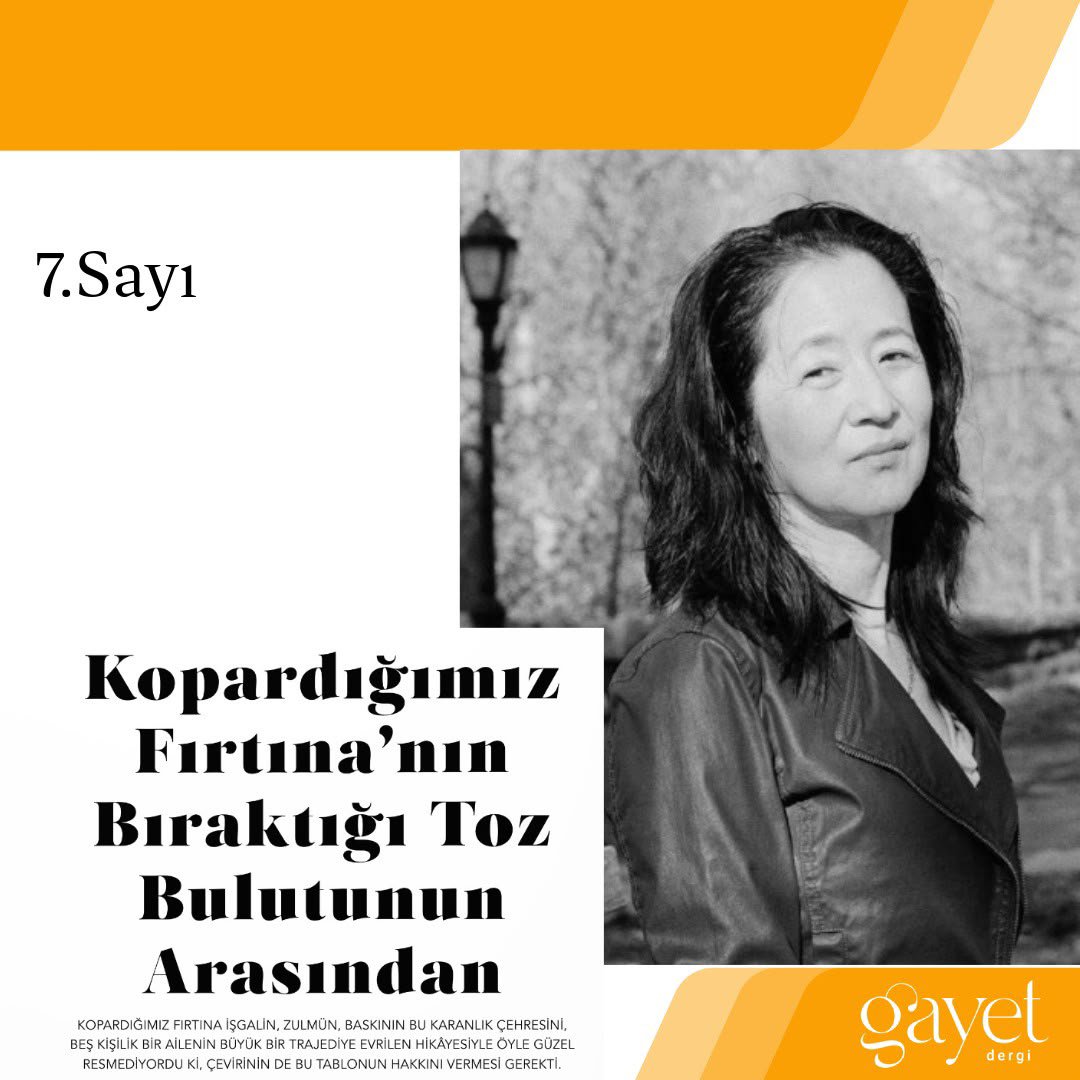 GayetDergi's tweet photo. @duygu_akin, Kopardığımız Fırtına'nın Bıraktığı Toz Bulutunun Arasından yazısıyla yeni sayımızda bizlerle ➡ https://t.co/6PYGqjKvHl
@domingoKITAP https://t.co/U6WFThLN6z