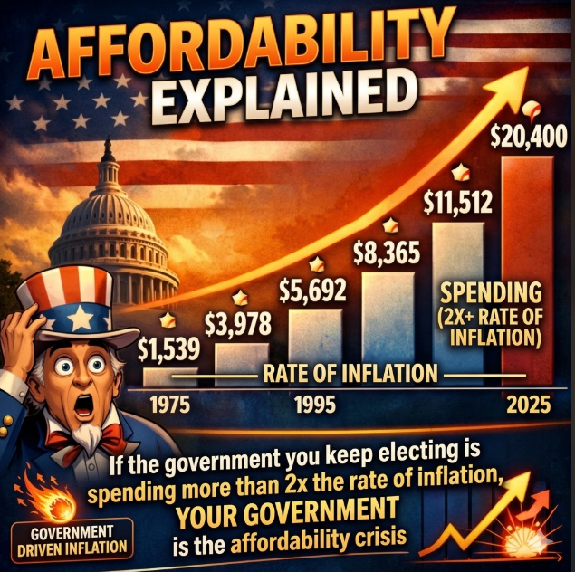 FactsMa02805793's tweet photo. @_sn_n Imagine going thru your entire life voting for whomever promised you the most free stuff and then waking up in 2026 realizing you can't afford all the free stuff.  🙄 https://t.co/4KY9APByw9