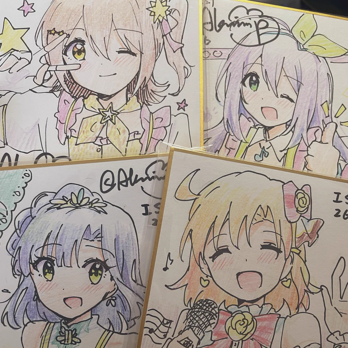 み*ん様 OC色紙 Nnnn on X: 