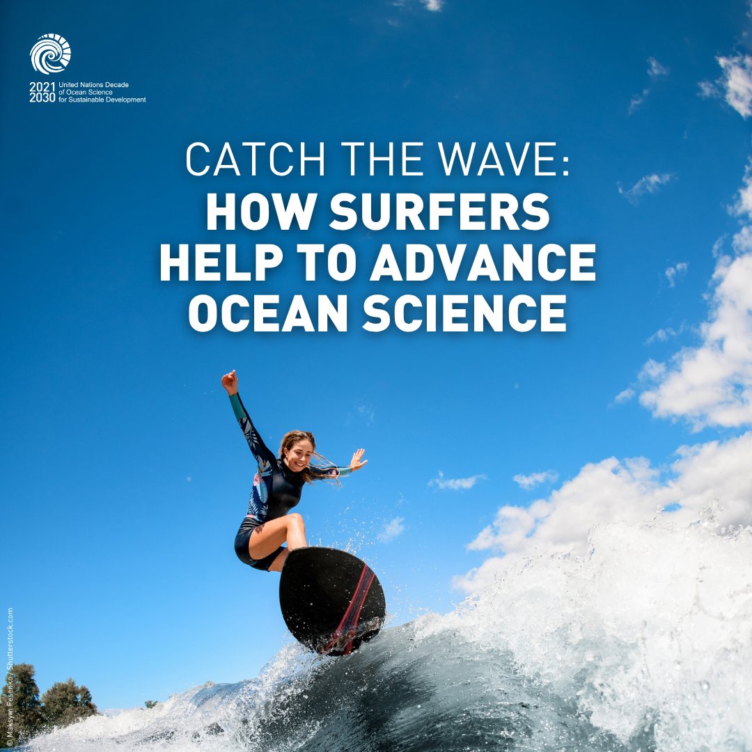 UNOceanDecade's tweet photo. 🏄 Across the world, surfers are coming together to help protect and restore the ocean. 

Discover 5 #OceanDecade Actions that enable surfers to contribute to advancing ocean science worldwide: https://t.co/a4rWBnLLTx

#InternationalSurfingDay https://t.co/6Q4wzusqJn