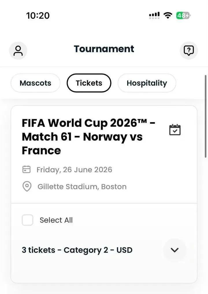 Sammy_Greeg's tweet photo. ✅ FIFA World Cup 2026 Tickets

🇳🇴 Norway vs 🇫🇷 France
💵 $1,100 per ticket

🇨🇴 Colombia vs 🇵🇹 Portugal
💵 $950 per ticket
• Genuine Tickets – Official Mobile 

DM 
#worldcuplive 
#Worldcup2026 
#Norwayteam 
#Francenationalteam
#Argentinanationalteam https://t.co/c6URgnq8bt