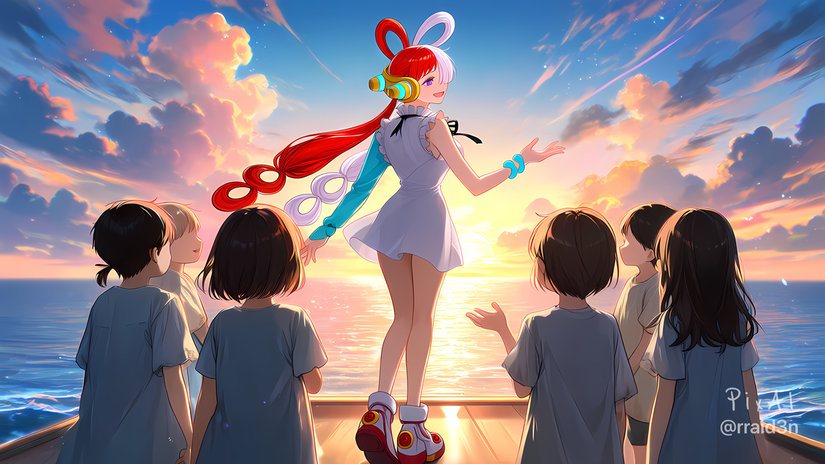 rraid3n's tweet photo. #onepiece #onepiecered #uta #aiart #aigenerated #aianime #aianimeart (1/4) https://t.co/lxi5NFtoHc