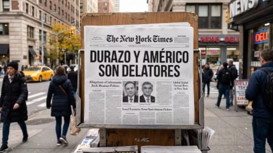 ElSitioNEWS's tweet photo. NYT: Funcionarios mexicanos cooperan con EU en investigaciones contra políticos de Morena

https://t.co/JNh8e8fq36 https://t.co/i7LruSX2Qm