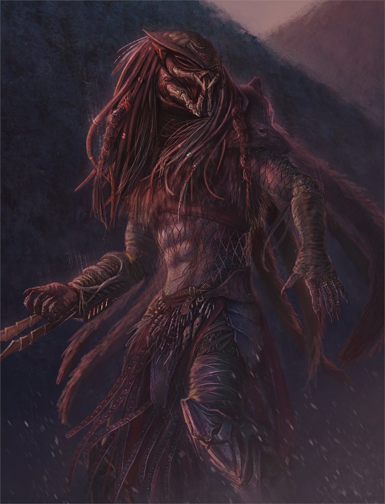 Azulg_Arts's tweet photo. OC Commission 

Desira || Predator

I created this design a couple of years ago and sold the character as an adopt. Seeing he continue to live on through other artists' work is always such a nice feeling.

Funny enough, I got to draw them again too. 

#predator | #yautja https://t.co/XVW31BzNBR
