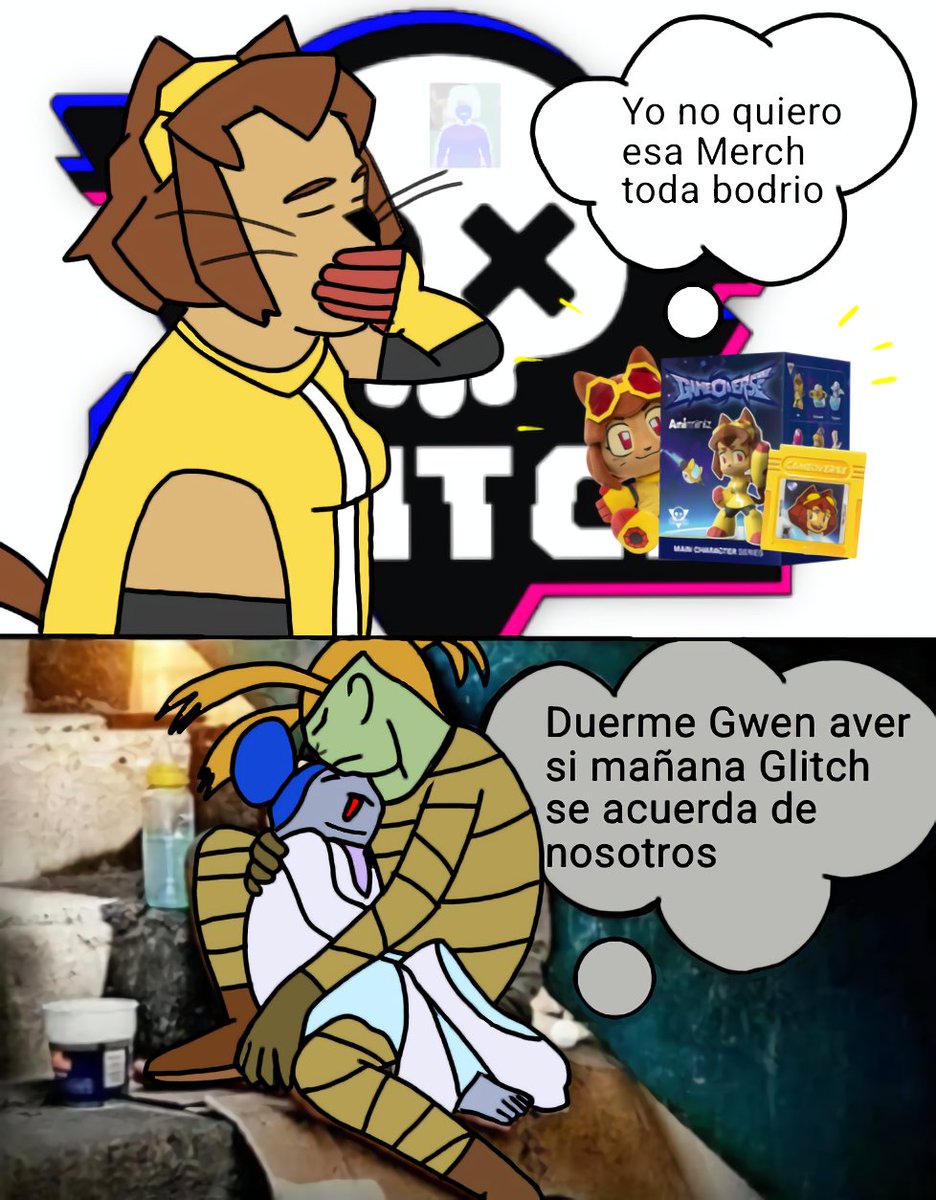qm_diego53789's tweet photo. Ya Glitch por favor saca el segundo episodio de el distrito gaslight 😭 #curimeme #curimomo #gameoverse #Glitch https://t.co/VvQ4jyahbY