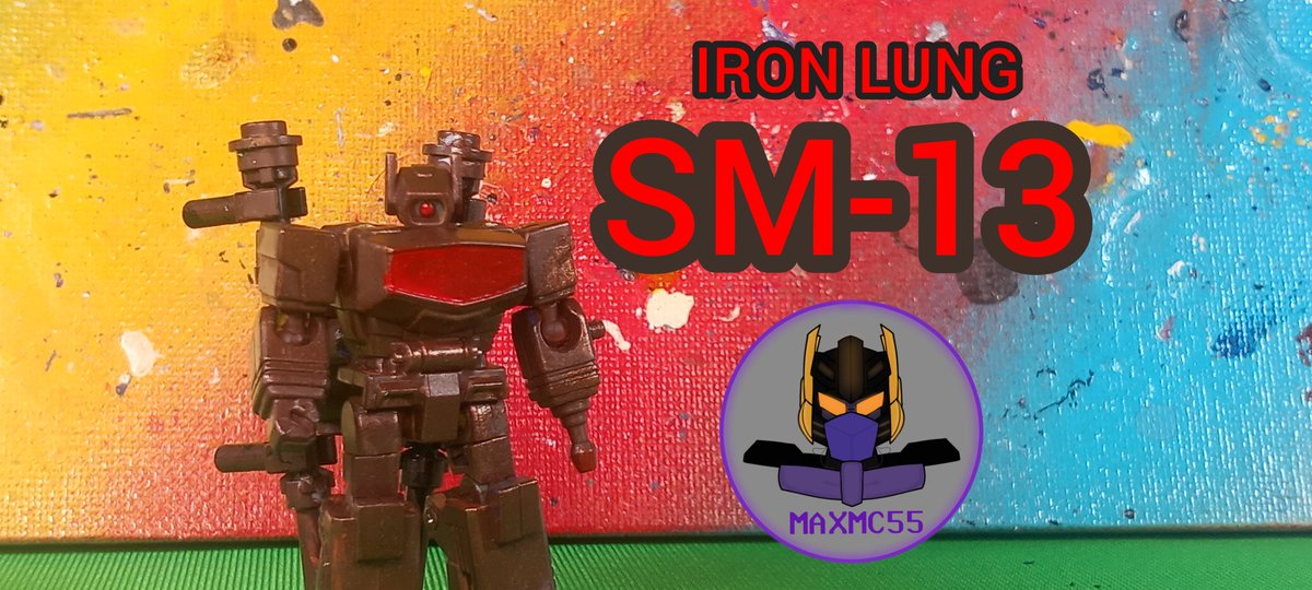 Maxmc552's tweet photo. Custom SM-13 (Iron Lung)
Maxmc55 art made by @Unknown_idiot65
#transformers #transformerscustoms #custom #fyp #hasbro https://t.co/yX7hWq9e0l