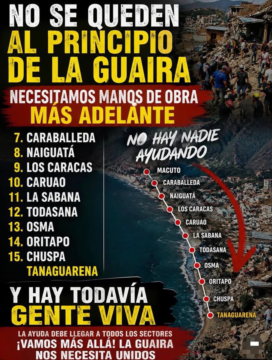 RossoStell's tweet photo. Difundan este mensaje 
#FuerzaVenezuela
#VenezuelaNoEstáSola 🙏🏼 https://t.co/aYKsUmnRdL