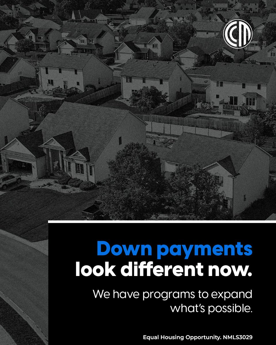 RichardStaleyAO's tweet photo. A big down payment isn’t the only way in, as there are a range of low down payment options available today. Ranging from 0% to 3.5% down, buyers have more opportunities to enter the market with less cash up front. Learn more at: https://t.co/p7LtqzMjQX https://t.co/EAYIXsklB4