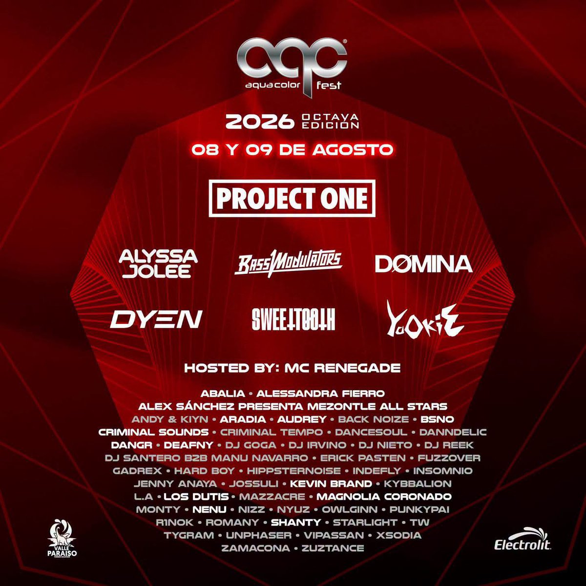 DCECOFICIAL1's tweet photo. 🚨ES OFICIAL🚨
El lineup completo de Aqua Color Fest 2026 ya está aquí
📍Parque Acuático Valle Paraíso
📅 8 y 9 de agosto de 2026
💦 Ixmiquilpan, Hidalgo
Acitva tu acceso aquí: https://t.co/FPnSVL6oCZ
#AquaColorFest #Hardstyle #HardTechno #Projectone #Festival #MusicFestival https://t.co/du2K9hHuvH