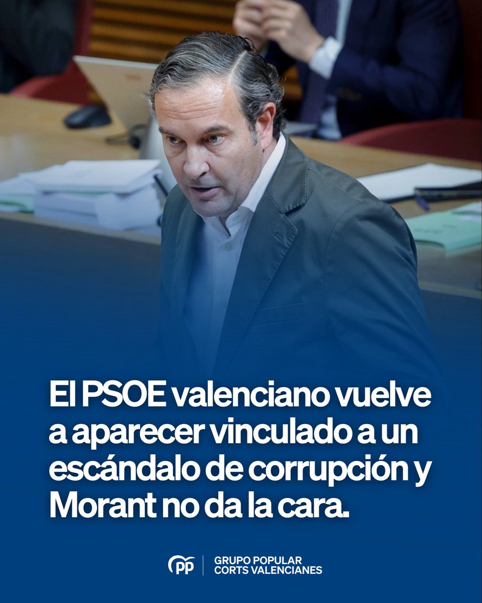 popularescorts's tweet photo. El PSOE valenciano vuelve a aparecer vinculado a un escándalo de corrupción y Morant no da la cara.

Berlanga formaba parte, hasta no hace mucho, de la ejecutiva provincial del PSPV y era un miembro destacado del clan de Ábalos. https://t.co/ECeHlRDkrA