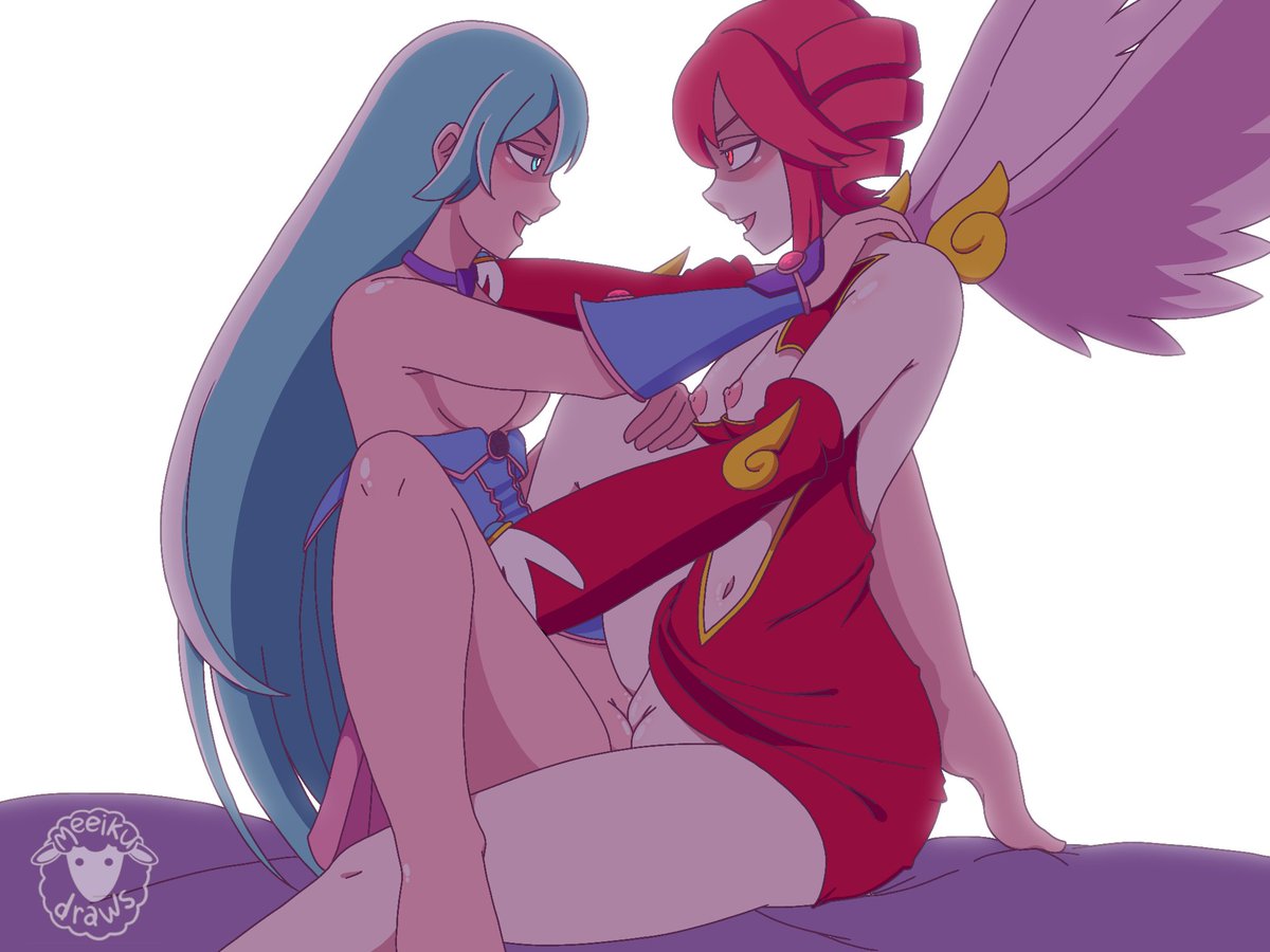Meeikudraws's tweet photo. Good Morning, aquí Meii trayendo un nuevo dibujito que hice de la Tetona y Miku (Magician girls) ♥️💙
Tengan un lindo día 

#MikuHatsune #nsfwtwtً #hentaiِart #VOCALOID #mikucosplay #hentai #magicalgirl  #Meeikudraws #kasaneTeto
#fanart #ErosIllust #eros_art #digitalart #yugioh https://t.co/bnvg02PmWm