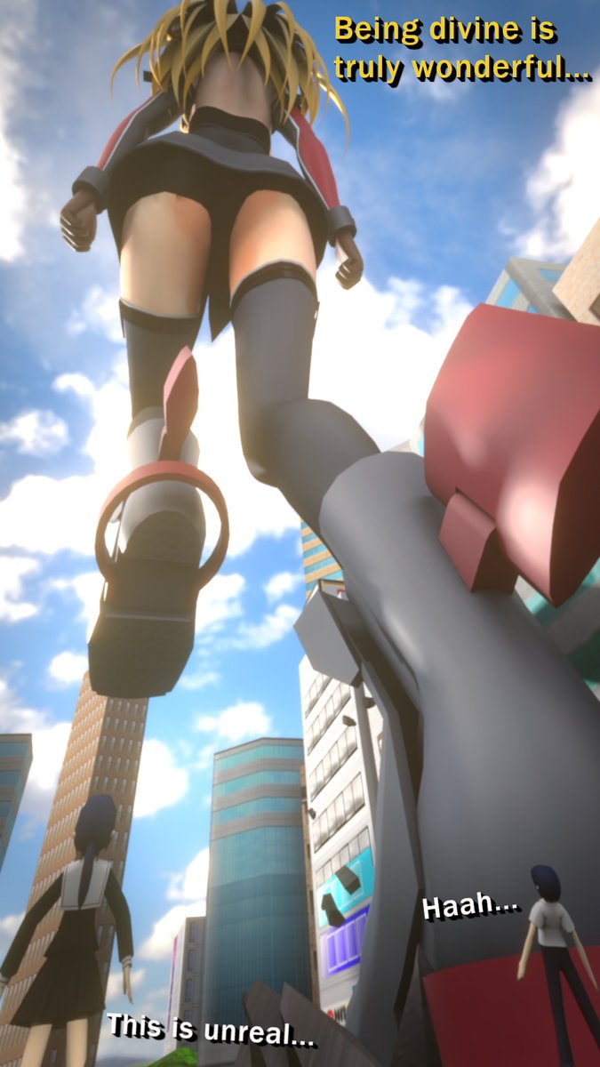 LitePixel275's tweet photo. Bismarck's Ascension 1

The brief period of when a goddess receives her divine powers, she is met with a task to determine their true potential, and so when it happens, some shipgirls can get... quite excited...

#giantess #巨大娘 #sizetwitter #GiganticChronicles #艦これ https://t.co/BxG2aIVZNk