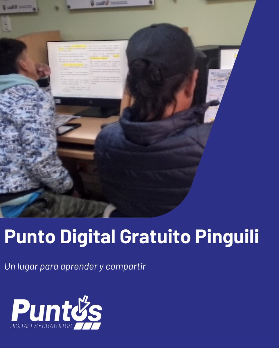 tun_014's tweet photo. 📲 La tecnología está a tu alcance

El Ministerio de Telecomunicaciones y de la Sociedad de la Información (MINTEL), mediante el Proyecto Puntos Digitales Gratuitos, brinda servicios gratuitos que promueven el aprendizaje y la inclusión digital https://t.co/rzhL7mEu4n