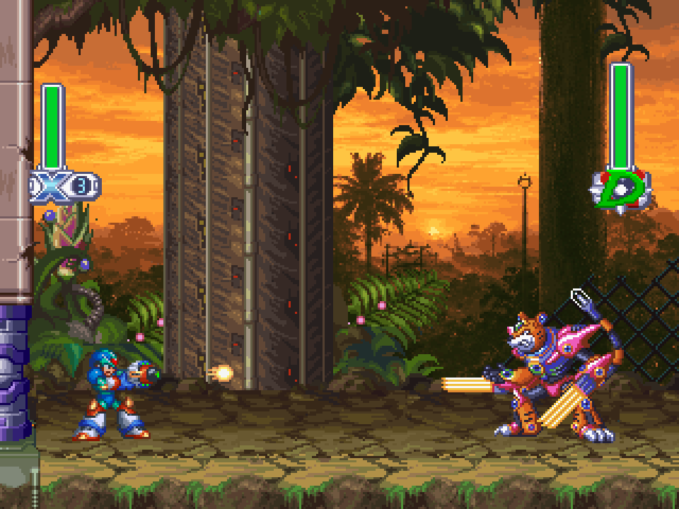 starblue_03's tweet photo. You could imagine a X vs Neon Tiger?
For now, it's just a redesign of the sprite from scratch.
What do you think?

#MegamanX3 #Remake #PixelArt #ロックマン https://t.co/OffgCCsXXP