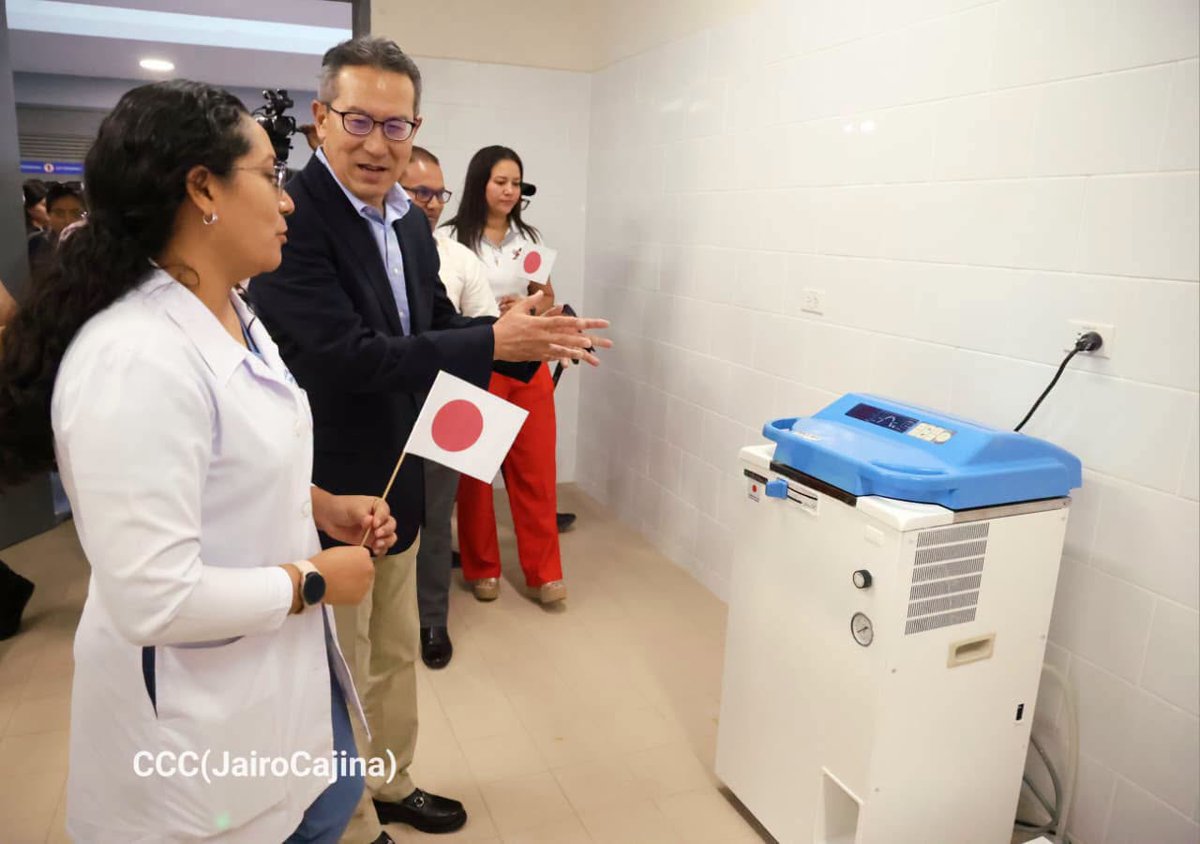 ADNNica's tweet photo. 🏥 El HEODRA de León recibió un moderno autoclave donado por Japón. El equipo permitirá esterilizar instrumentos médicos y quirúrgicos, fortaleciendo la seguridad de los pacientes y la atención hospitalaria. 🇯🇵🤝🇳🇮 https://t.co/N1ZUBnWOPK