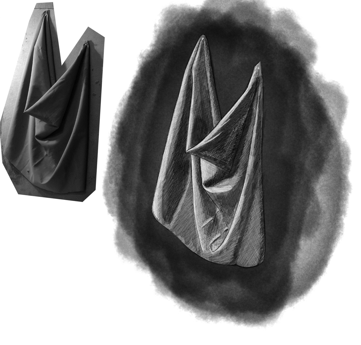 MenalMiguel's tweet photo. Drapery Study 3/3 https://t.co/8Q2X8KiugY