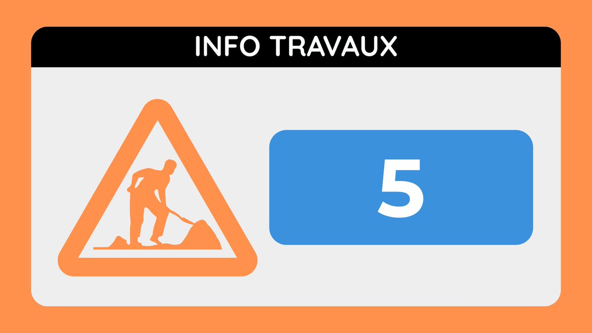 MEB_IDFM's tweet photo. ⚠🚍#InfoTrafic - Ligne 5 - Mercredi 1er Juillet 2026 de 09h à 12h

En raison de travaux, la ligne 5 sera déviée en direction de Hôpital de Montfermeil:

❌Les arrêts Lavoisier et ESAT ne seront pas desservis

✅Report aux arrêts Rond-point des Sciences et Ampère de la ligne 1 https://t.co/NnenGjzDko