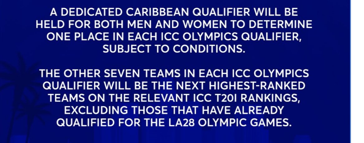 PVMarcinek's tweet photo. @BdJcricket It’s explained more clearly in the photo in the post. It refers to seven countries, excluding the West Indies. It sounds a bit like they’ve already secured a spot automatically—which is likely how it looks based on the rankings. https://t.co/cocKJfcRJc