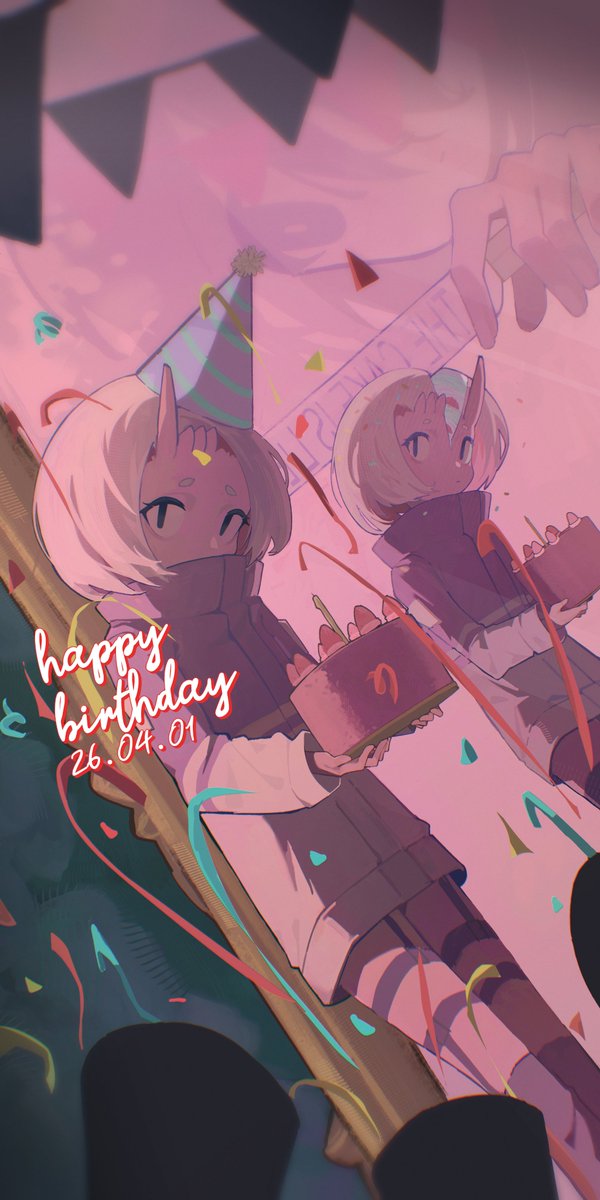 akirama1417491's tweet photo. #2026年自分が選ぶ今年上半期の４枚 

뭔가 알록달록
분위기있는 그림을 그리고싶었슴... https://t.co/OFhe2JTsxF