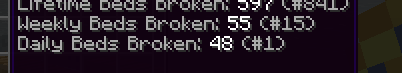 ForestTreeMC's tweet photo. @DarklessOnYT  and I have finally got most daily beds broken on arch mc bedwars! https://t.co/nAqHx8SSTM