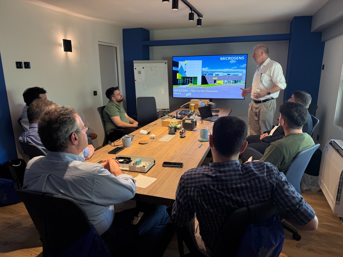 esbagents's tweet photo. Last week, we had the pleasure of hosting "More than Just a Network" with #MICROSENS.

Together with Frank Konrad, Jorge Menz, and Lambros Kostaras, we explored Smart Building Technologies, PoE &amp; DC Lighting, FTTO, and Industrial Switching.

Thank you to everyone who joined us! https://t.co/WXOw4S0oKk