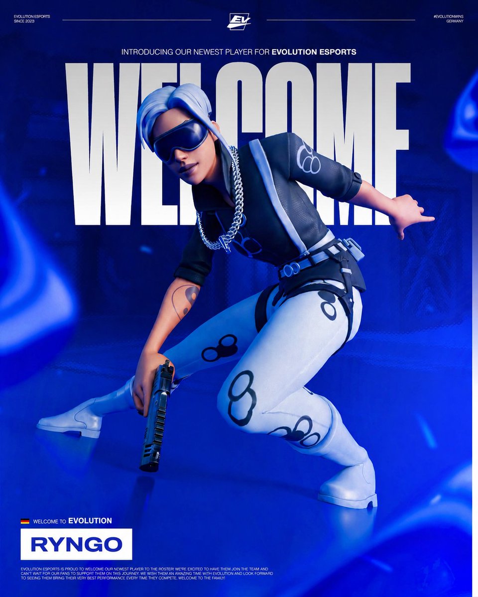 evoesportsde's tweet photo. Welcome to Evolution Esports @RYNGO0 ๐ฉ๐ช!
#evolutionwins https://t.co/4F6rzy5xc1