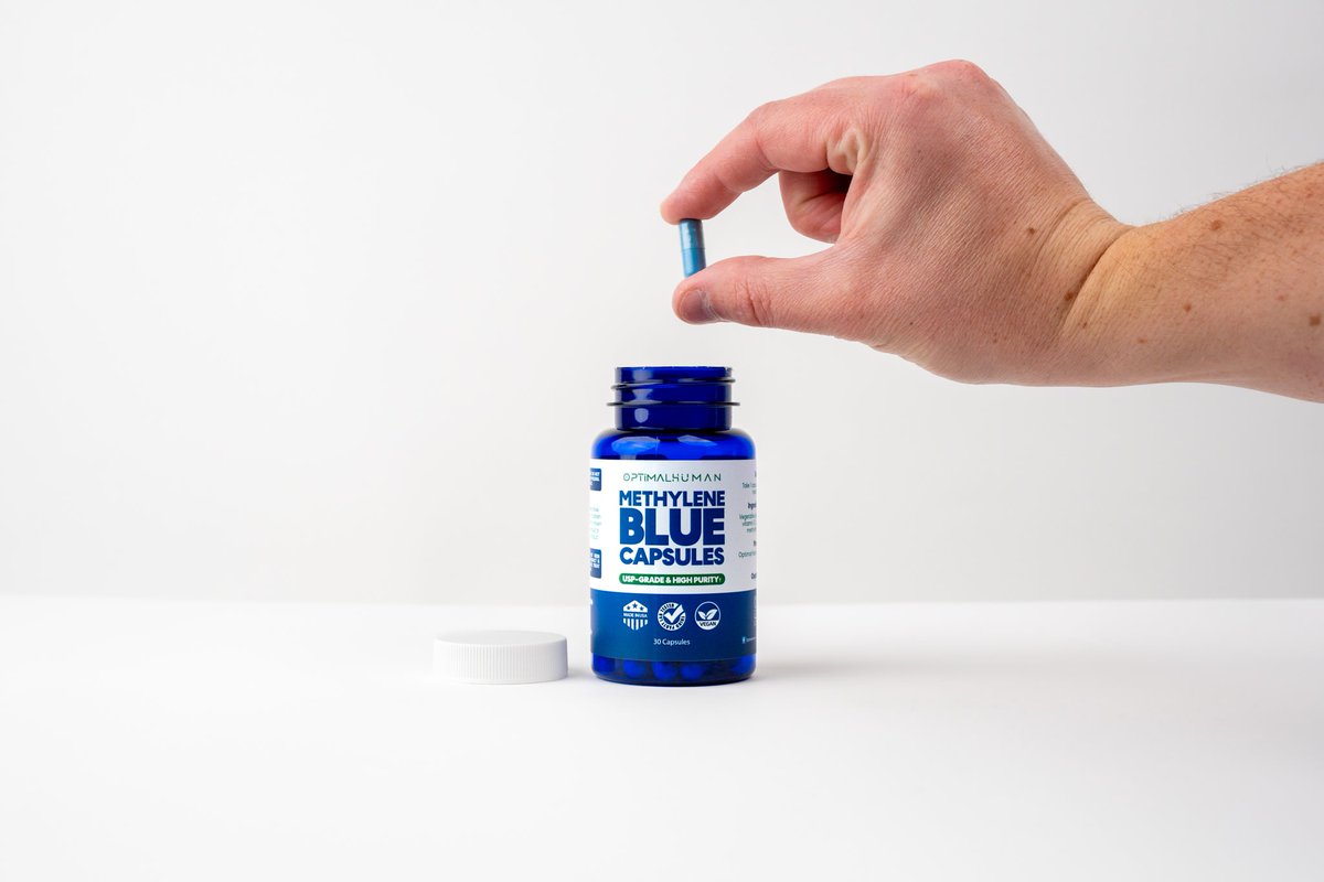 JoeTippenz's tweet photo. 🌟 Unlock your potential with our Methylene Blue Capsules! 🧠 Formulated to enhance cognitive function, boost energy levels, and support overall wellness. Elevate your brainpower and feel your best every day! 💪✨ #OptimalHuman #MethyleneBlue #UnlockYourPotential https://t.co/XT6A0xnKws