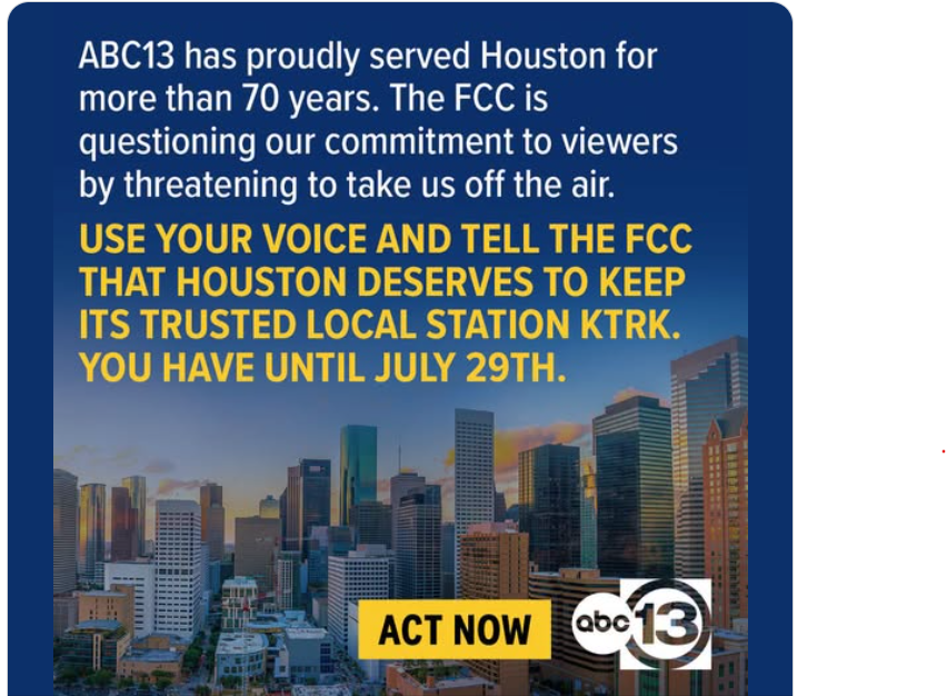 RevolvingDoorHR's tweet photo. Today is #FCC Deadline to Protest #ABCDisney's License Renewal. I still haven't weighed in on the #JimmyKimmel debacle whether #Comedy is #ProtectedSpeech. Those #DJs #Prank on their #CoWorker have been setting me on #Fire since 1997. #SlanderWithActualMalice. DENY the Renewal 📺 https://t.co/YbdsLzX69R